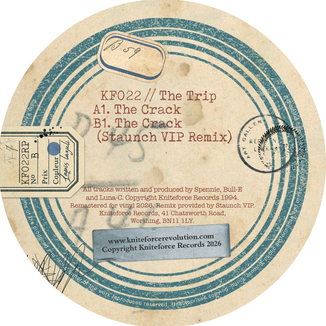 The Trip - The Crack Special Edition (Black Vinyl)
