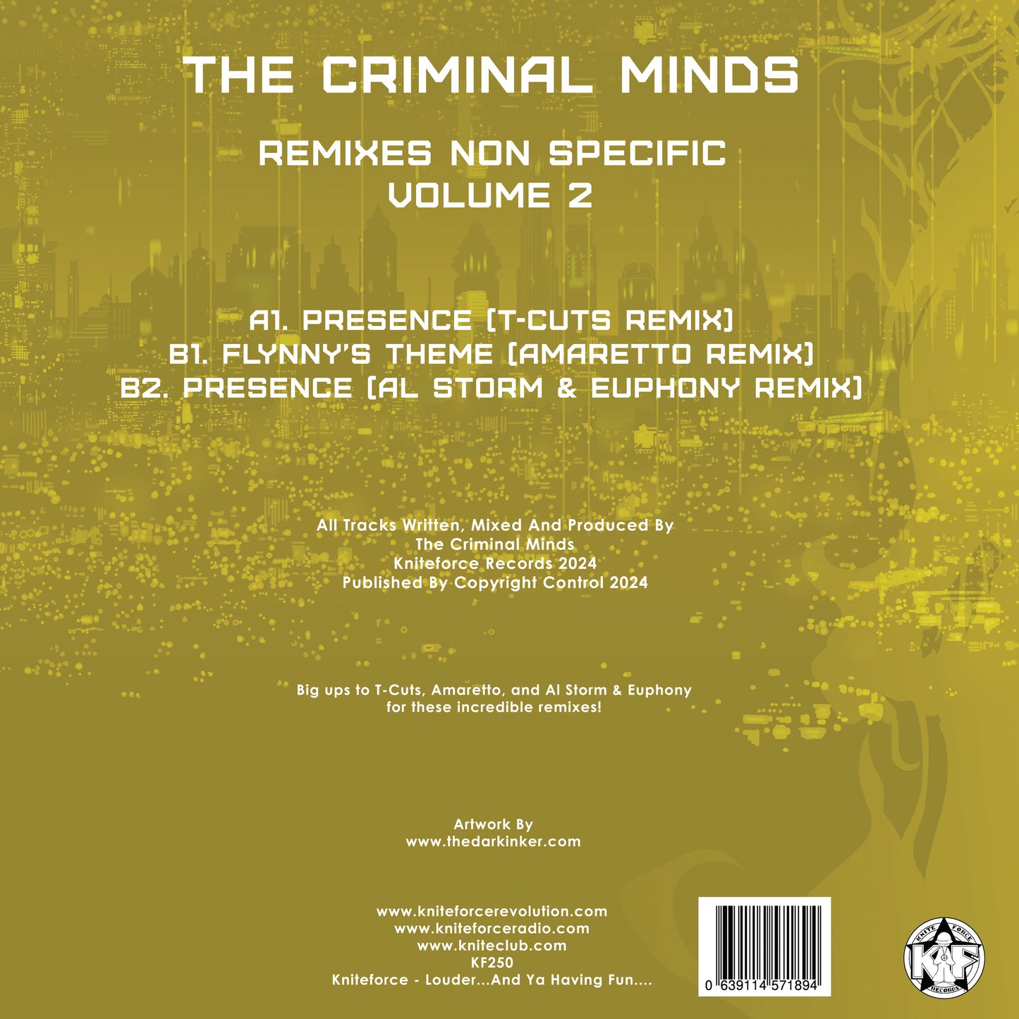 The Criminal Minds - Remixes Non Specific Vol. 2 EP