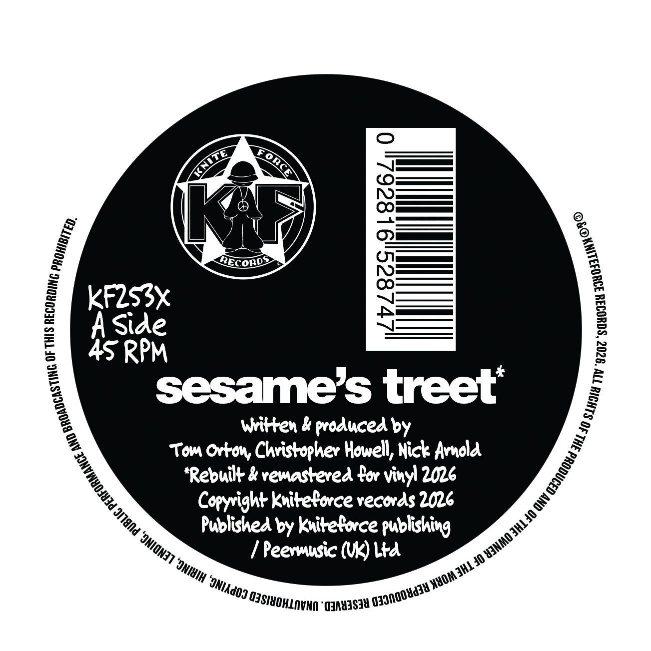 Smart E's - Sesame's Treet (Black Vinyl Rebuilt & Remastered)