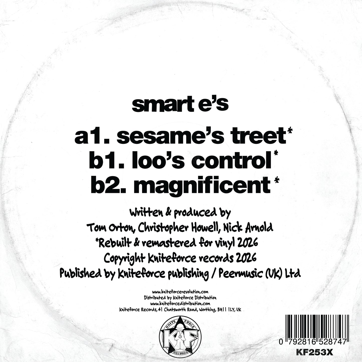Smart E's - Sesame's Treet (Black Vinyl Rebuilt & Remastered)