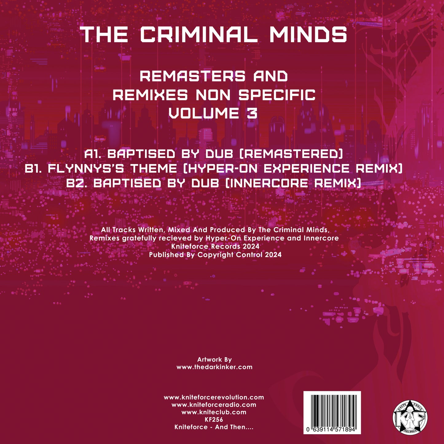 The Criminal Minds - Remasters And Remixes Non Specific Volume 3 EP