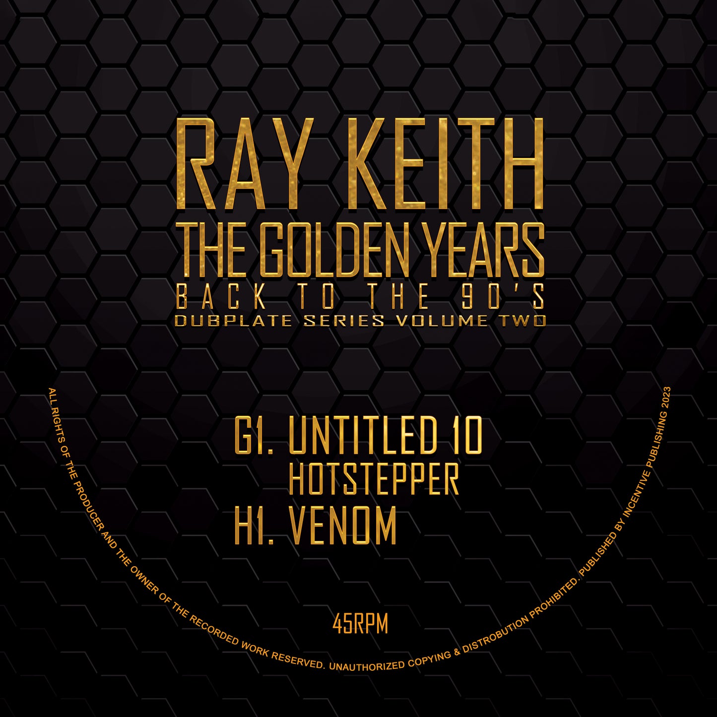 Ray Keith - The Golden Years Vol. 2 (5 x 12" Box Set)