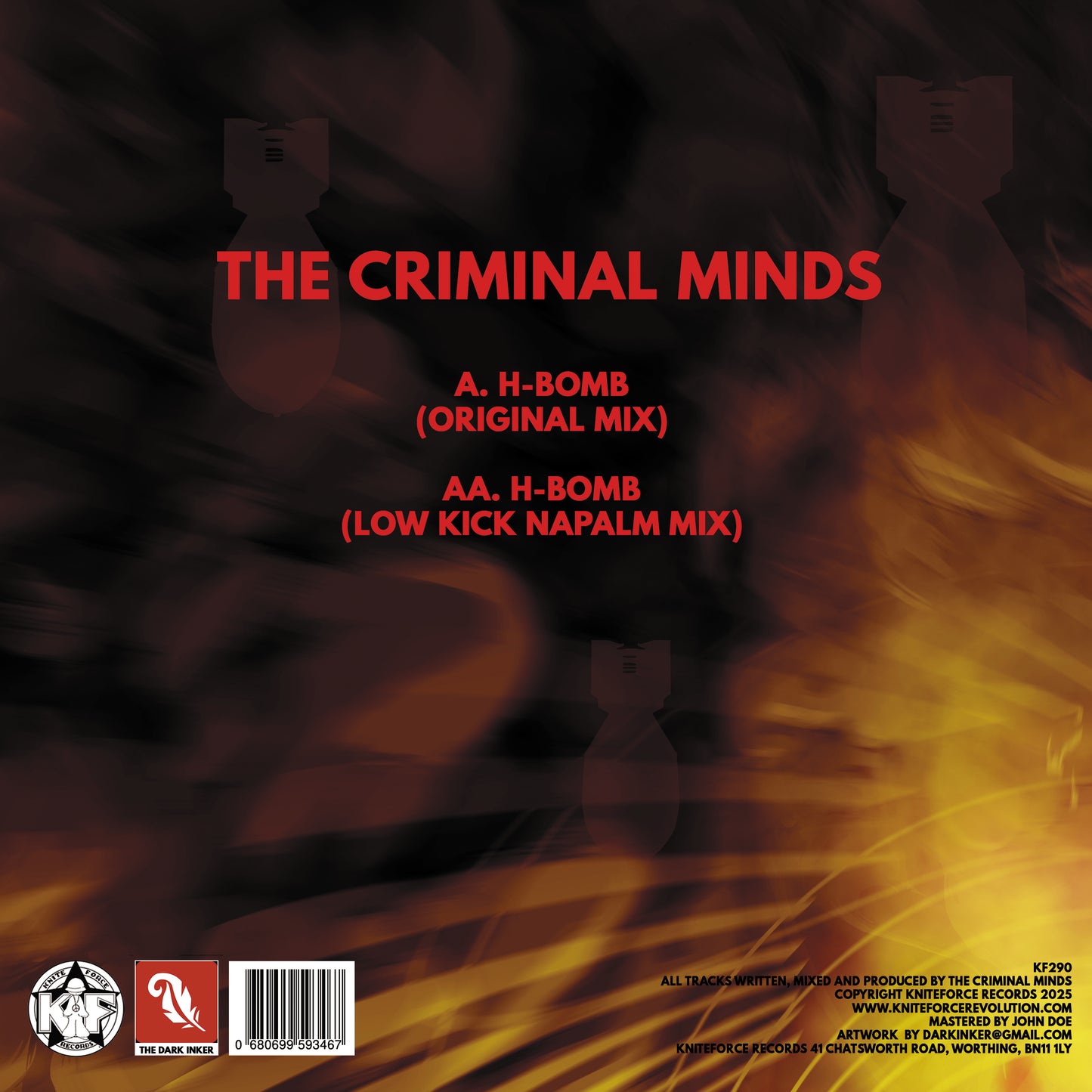 The Criminal Minds - H-Bomb (10" vinyl)