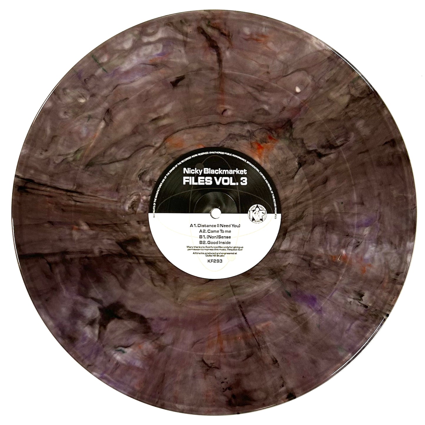 Nicky Blackmarket - Files Volume Three (Marble Coloured Vinyl)