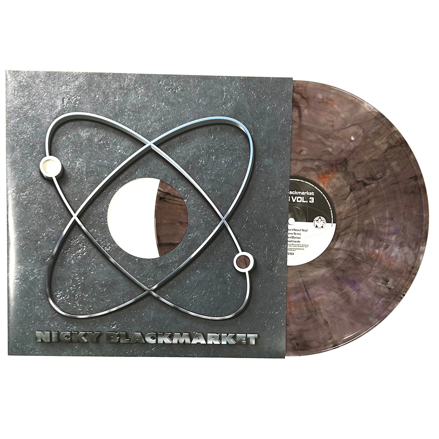 Nicky Blackmarket - Files Volume Three (Marble Coloured Vinyl)