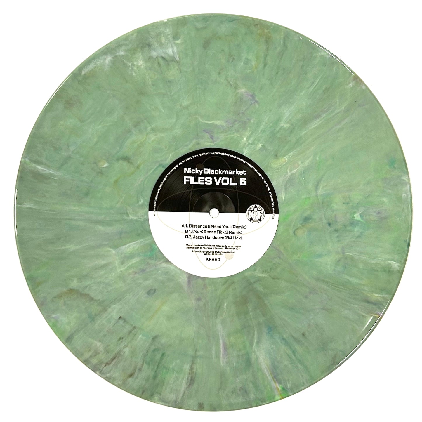 Nicky Blackmarket - Files Volume Six (Marble Coloured Vinyl)