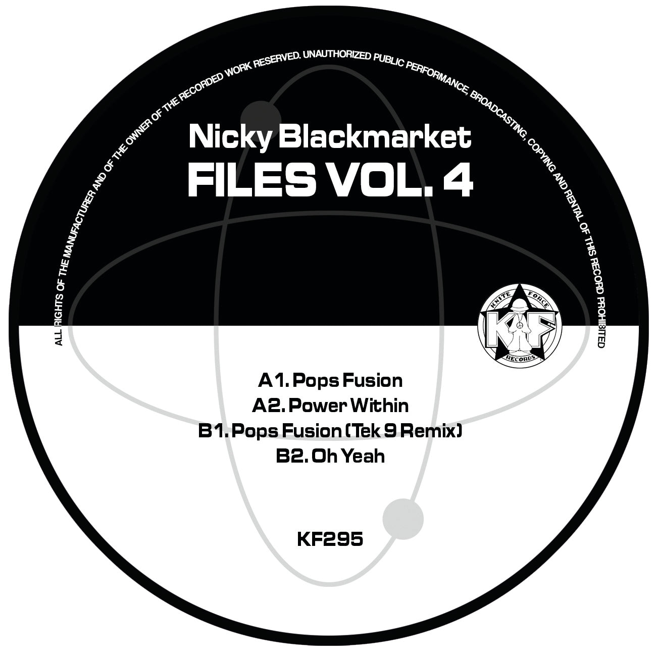 Nicky Blackmarket - Files Volume Four EP (Coloured Vinyl)