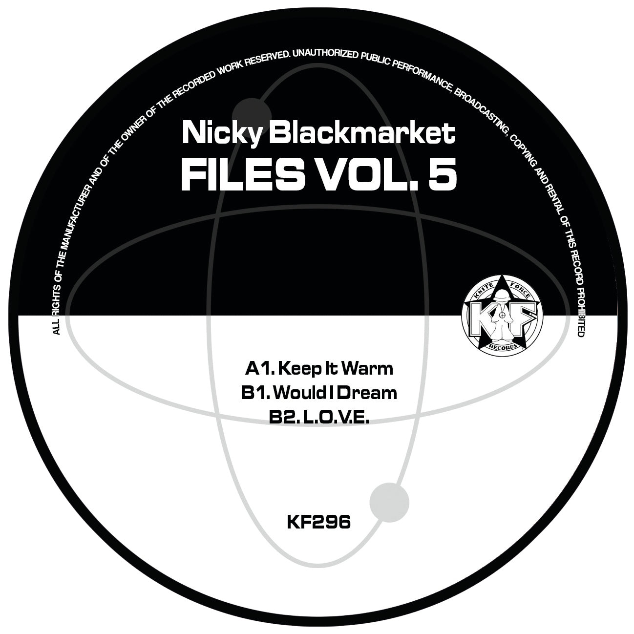 Nicky Blackmarket - Files Volume Five (Marble Coloured Vinyl)