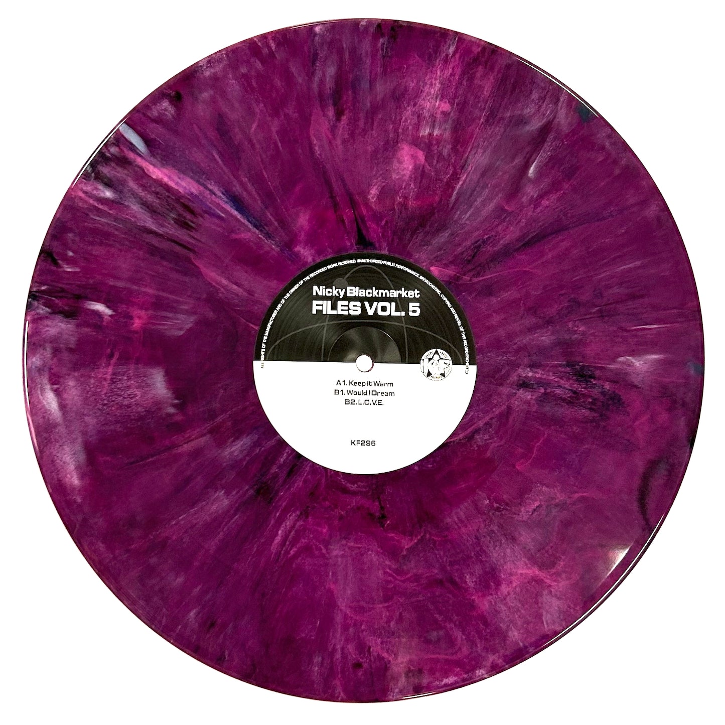 Nicky Blackmarket - Files Volume Five (Marble Coloured Vinyl)