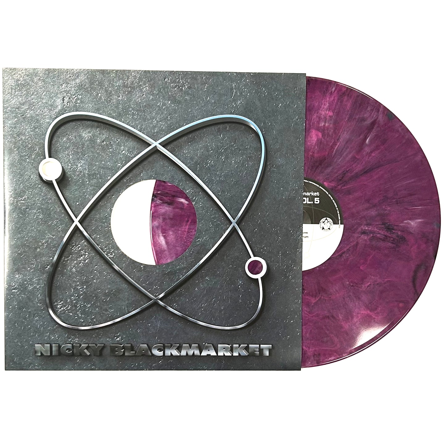 Nicky Blackmarket - Files Volume Five (Marble Coloured Vinyl)