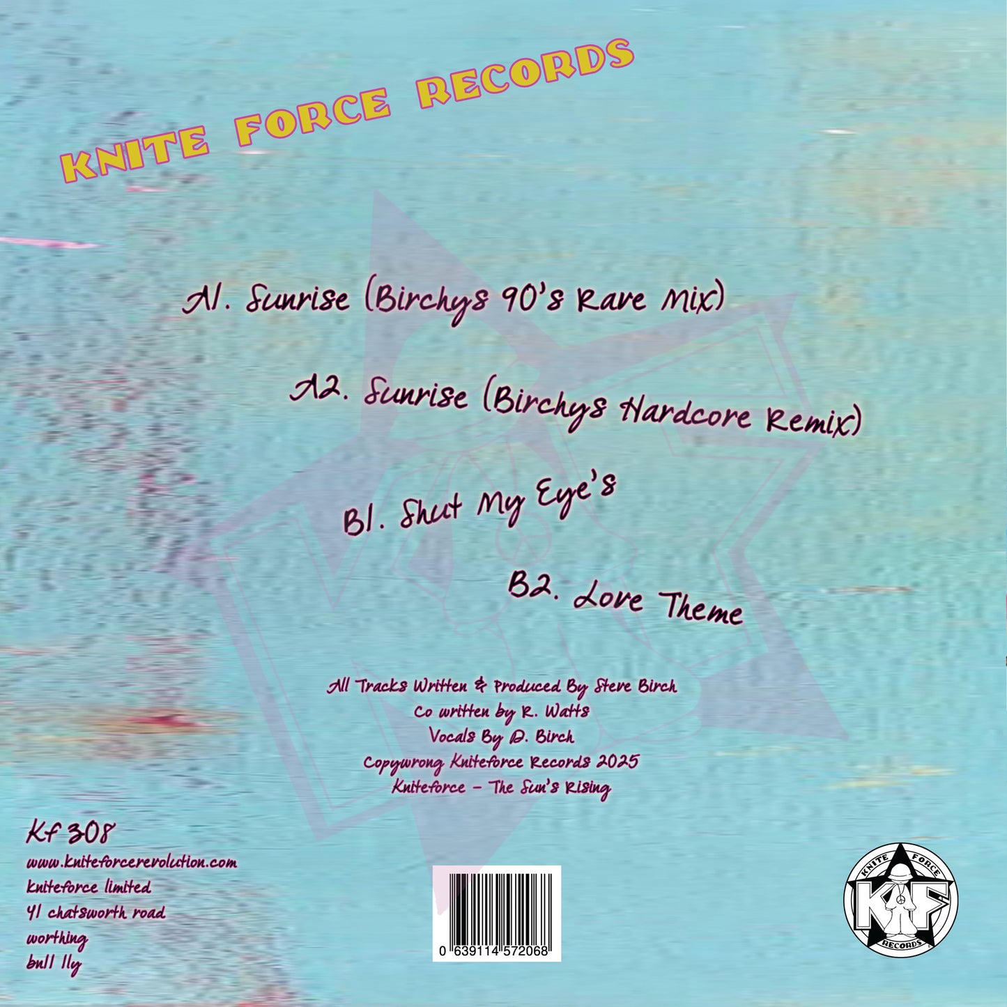 Birchy - Birchy Presents Sunshine / Rapturise EP