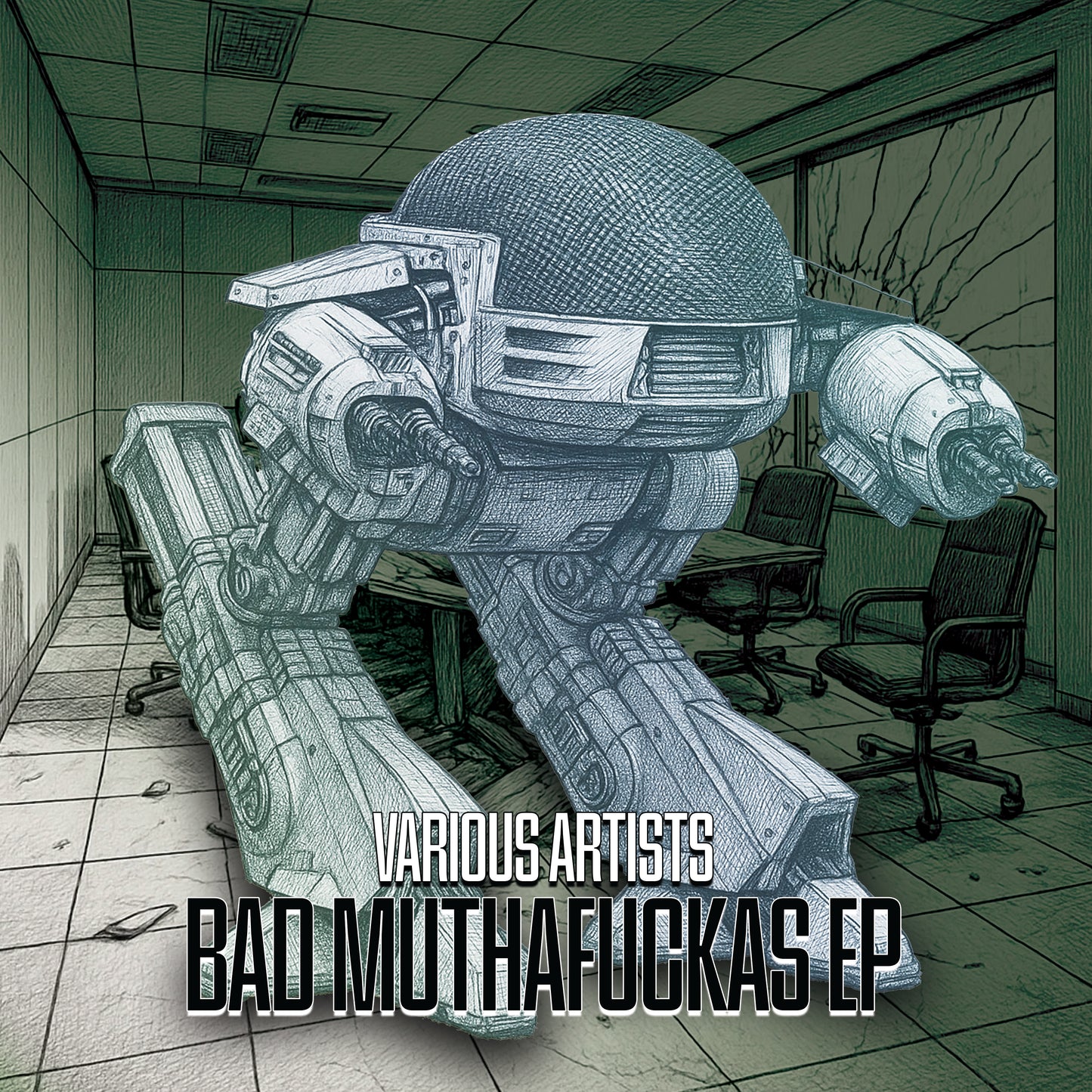 Various Artists - Bad Muthafucka EP (2x10" Vinyl)