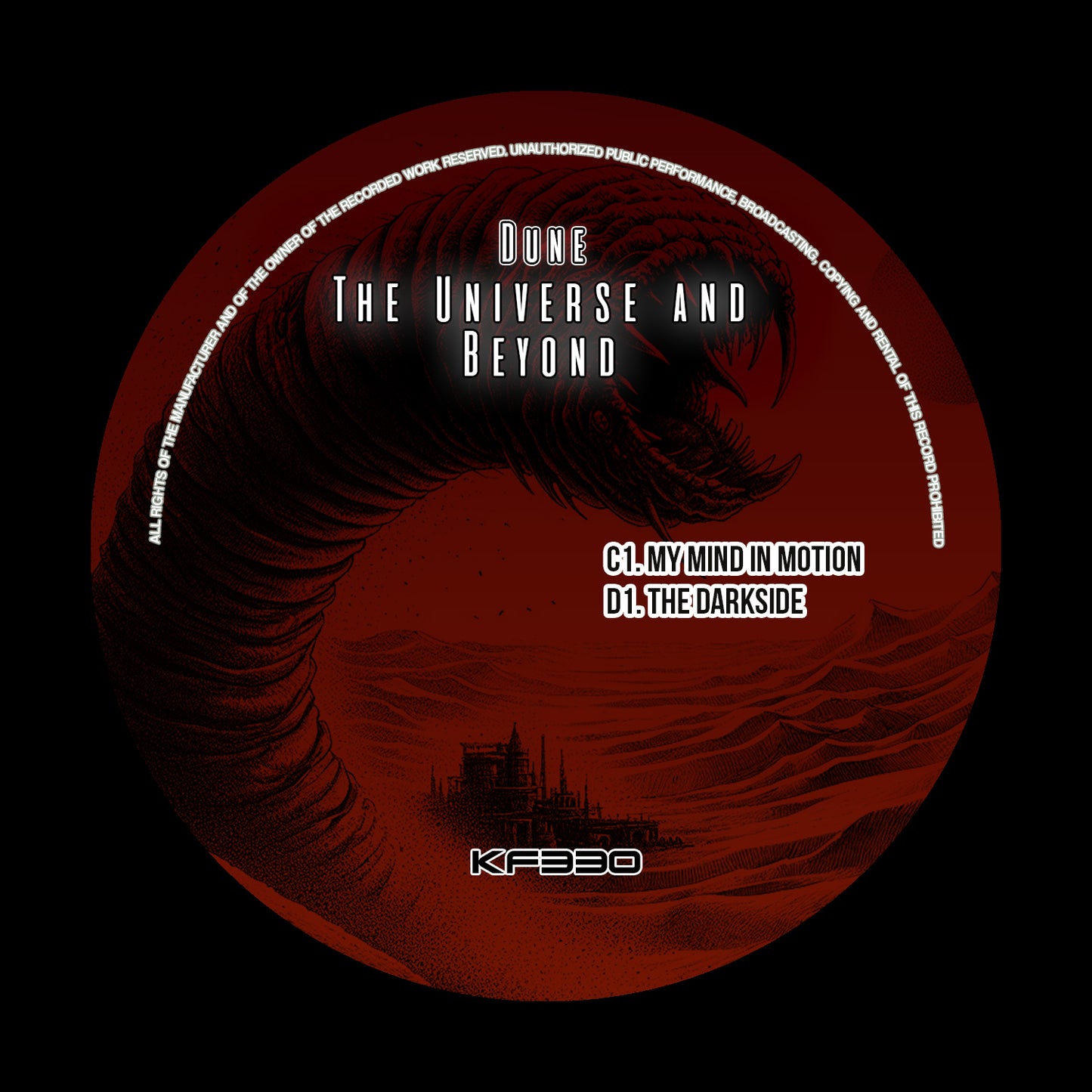 Dune - The Universe And Beyond (Black & White Vinyl Version) (5x10" Vinyl)