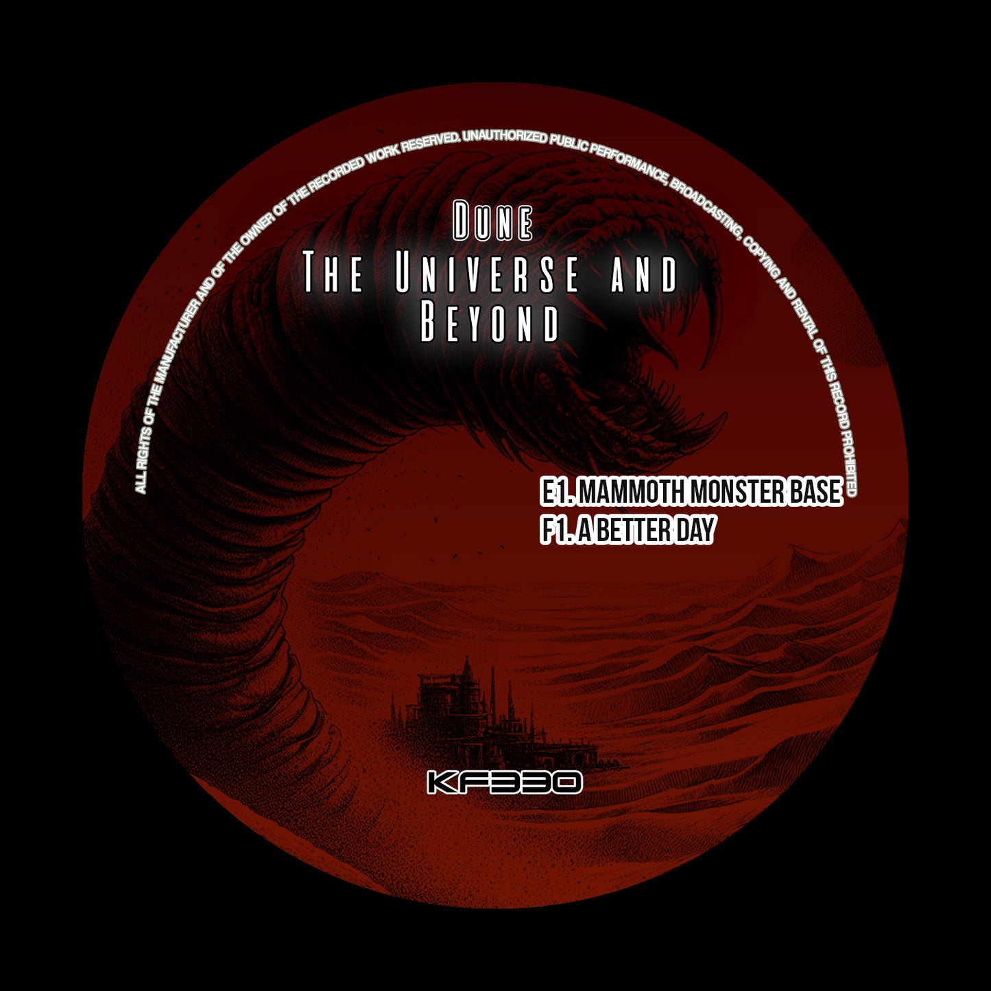 Dune - The Universe And Beyond (Black & White Vinyl Version) (5x10" Vinyl)