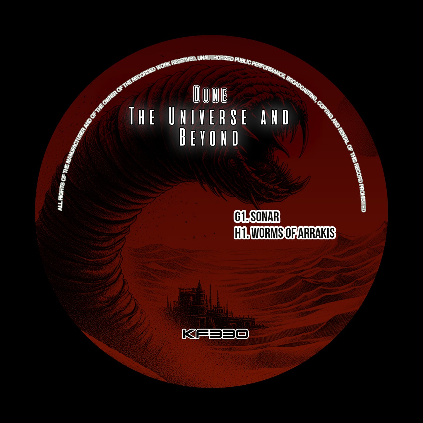 Dune - The Universe And Beyond (Black & White Vinyl Version) (5x10" Vinyl)