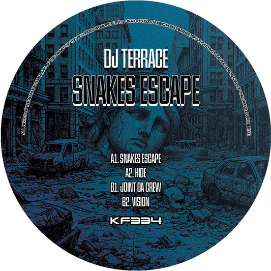 DJ Terrace - Snakes Escape (Black Vinyl Version)