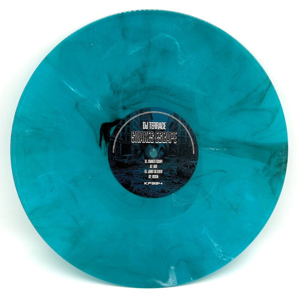 DJ Terrace - Snakes Escape (Blue And Clear Smoked Vinyl)