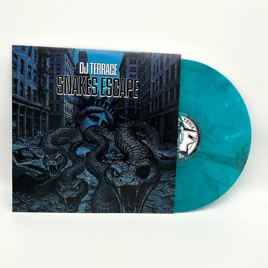 DJ Terrace - Snakes Escape (Blue And Clear Smoked Vinyl)