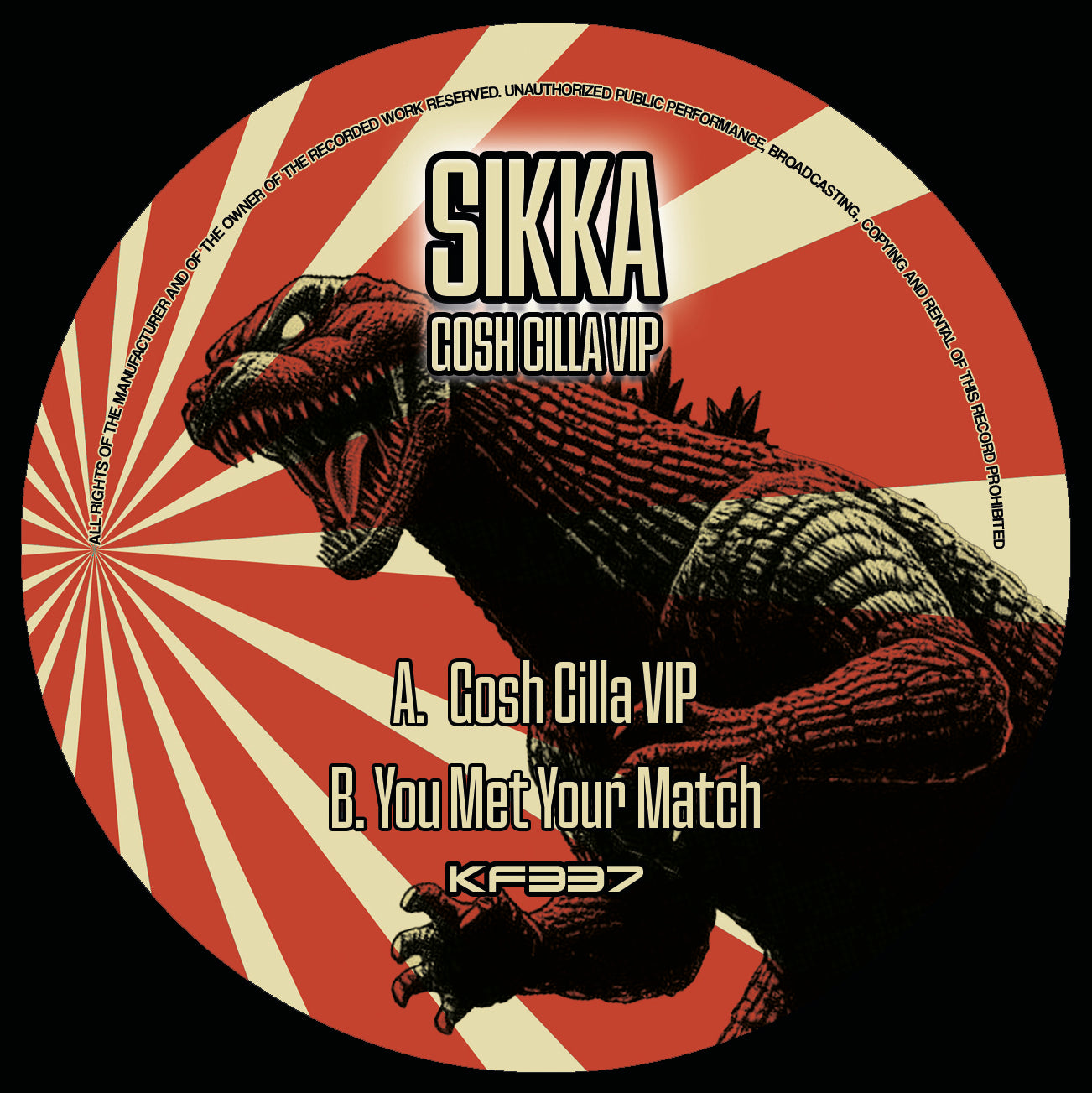 Sikka - Gosh Cilla VIP (10" Vinyl)