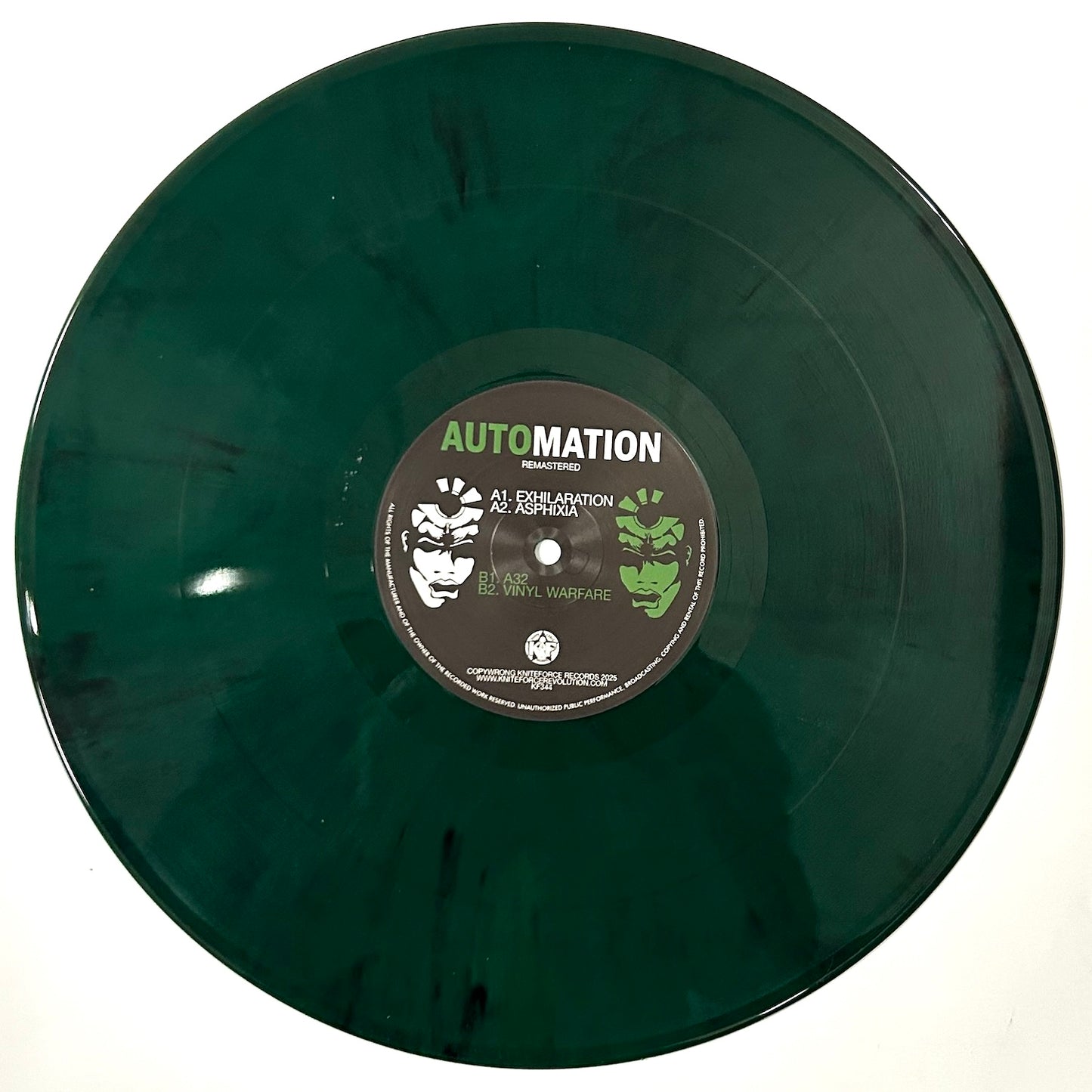 Automation - The Green EP (Remastered) (Dark Green Smoked Limited Vinyl Version)