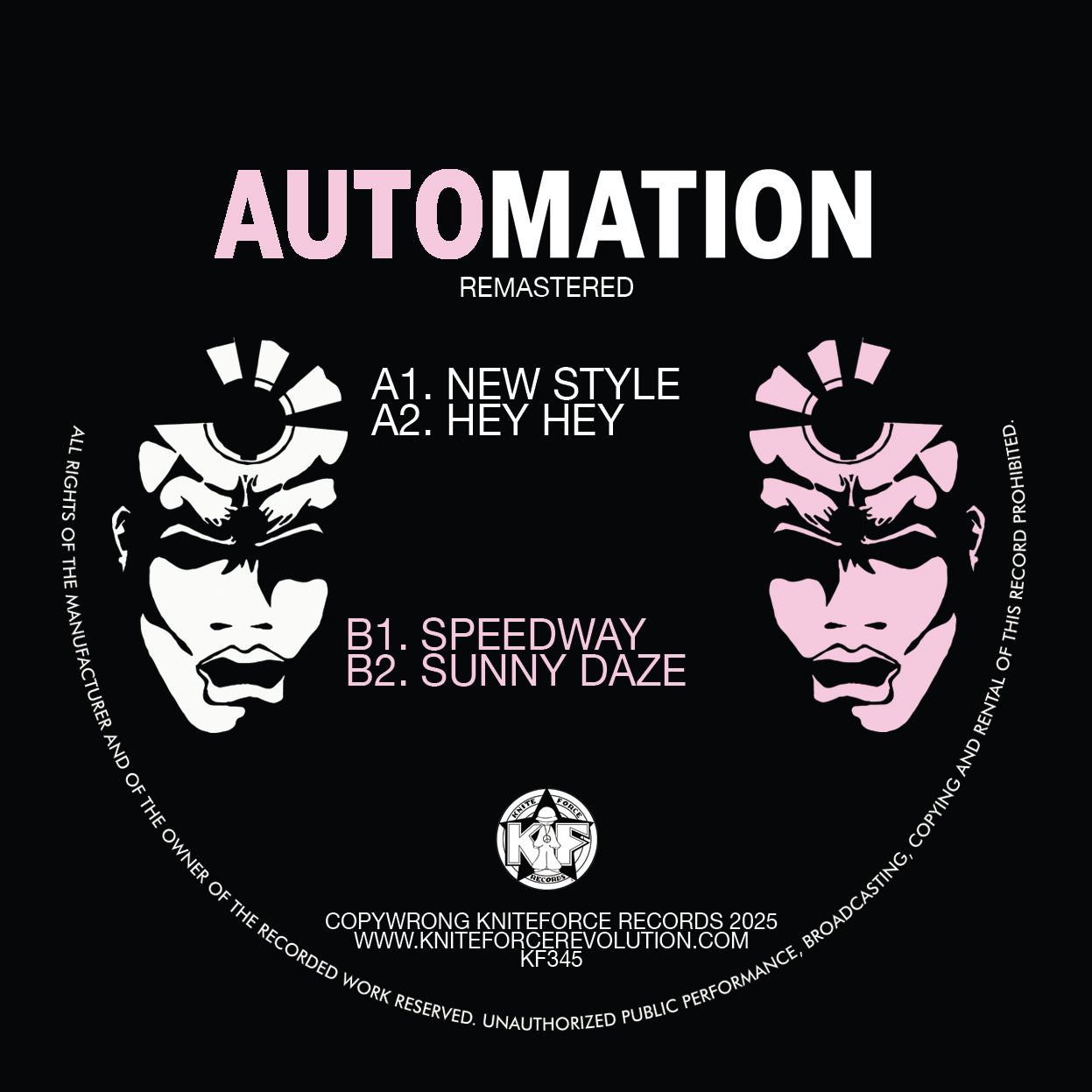 Automation - The Pink EP (Remastered) (Pink Smoked Vinyl Version)