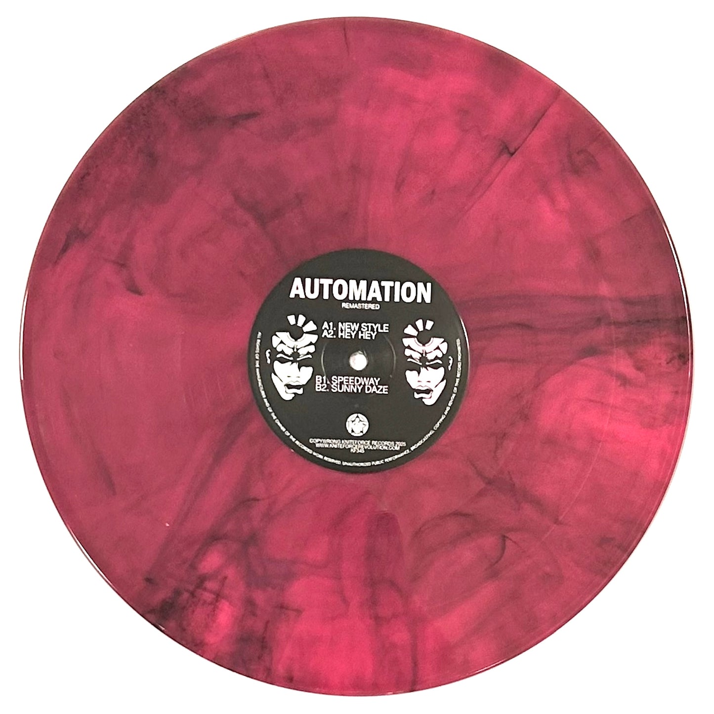 Automation - The Pink EP (Remastered) (Pink Smoked Vinyl Version)