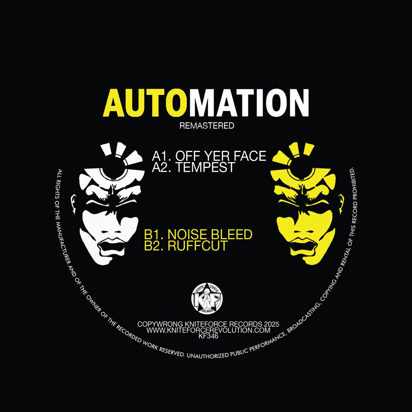 Automation - The Yellow EP (Remastered) (Yellow Smoked Vinyl Version)