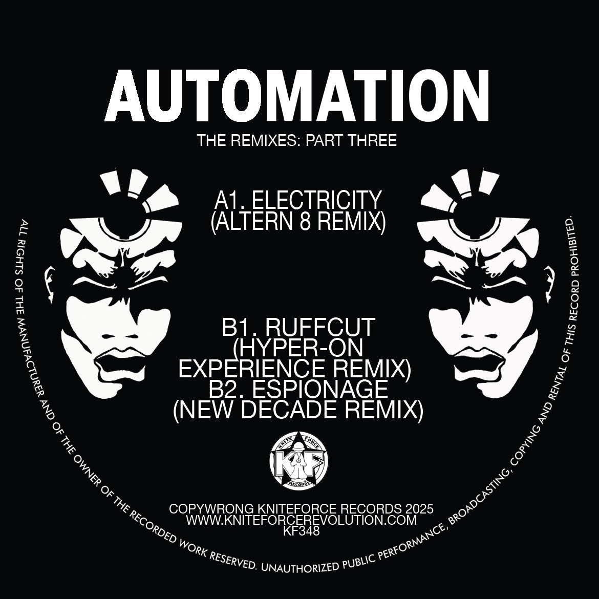 Automation - The Remixes Part Three (Altern 8, Hyper-On, New Decade)