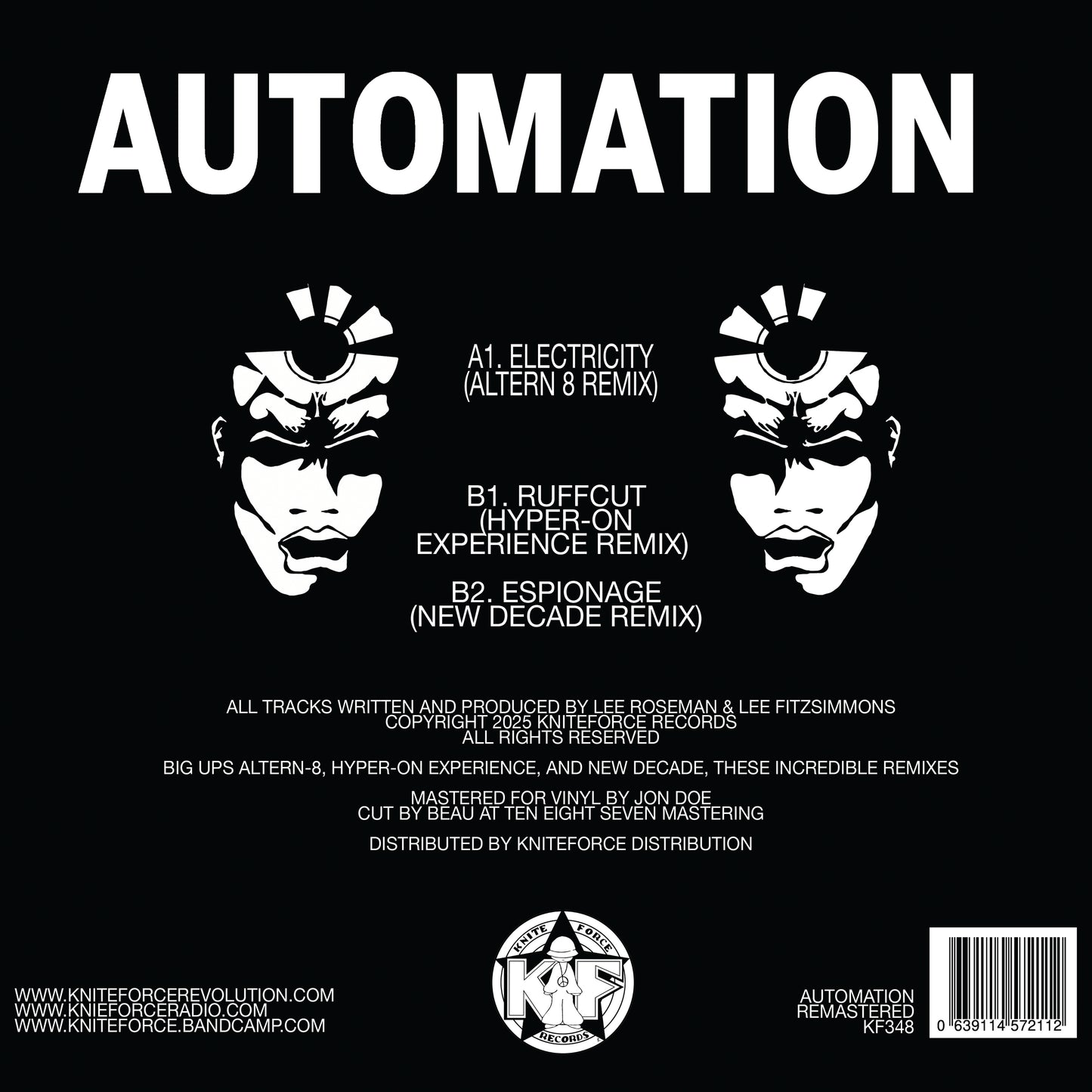 Automation - The Remixes Part Three (Altern 8, Hyper-On, New Decade)