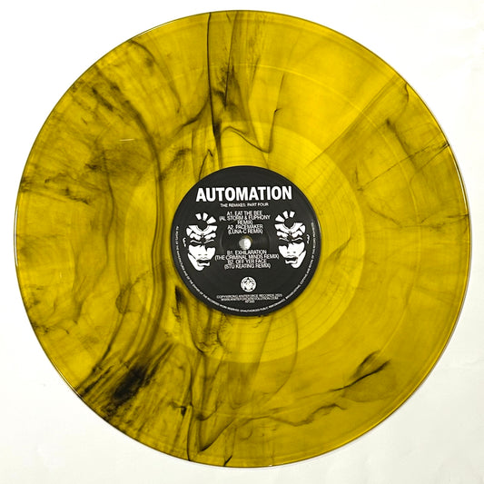 Automation - The Remixes Part Four (Yellow and Black Smoked Vinyl Version)