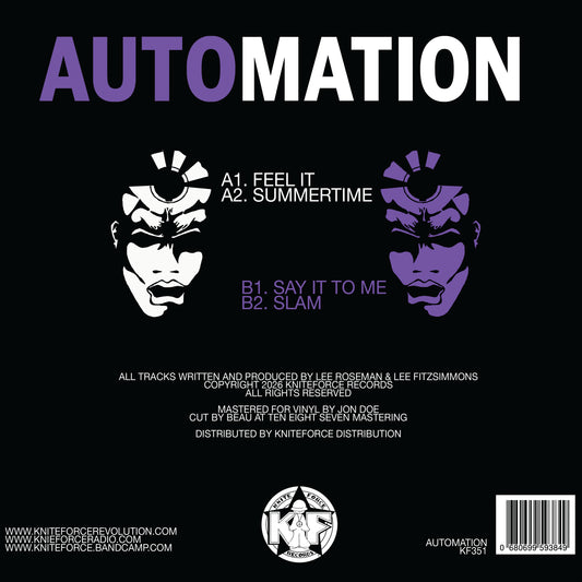 Automation - The Purple EP (Black Vinyl)