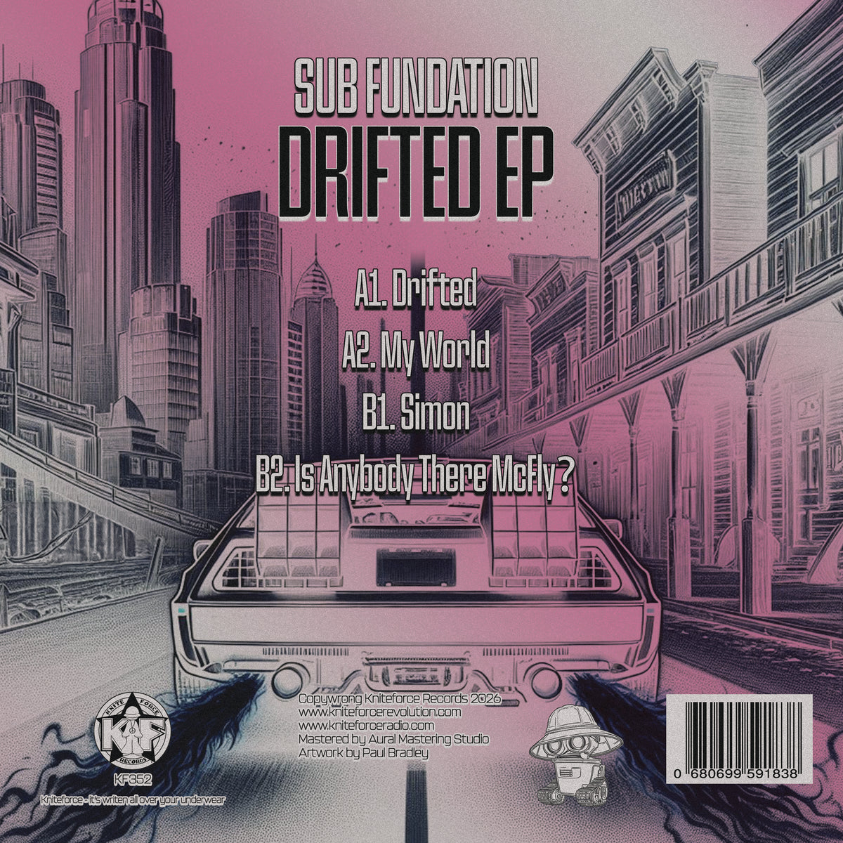 Sub Fundation - Drifted EP (Black Vinyl Version)