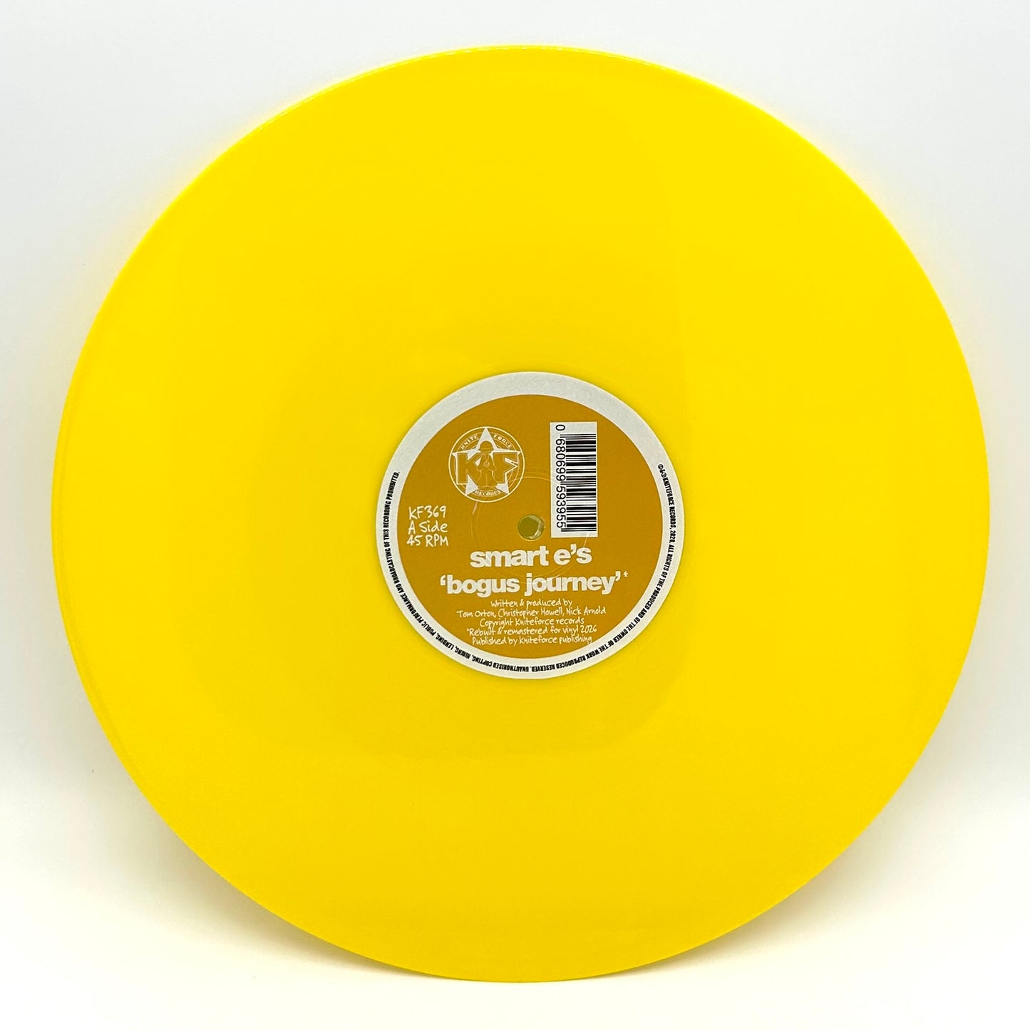 Smart E's - Bogus Journey / Fuck The Law (Rebuilt and Remastered) (Neon Yellow Vinyl Version)