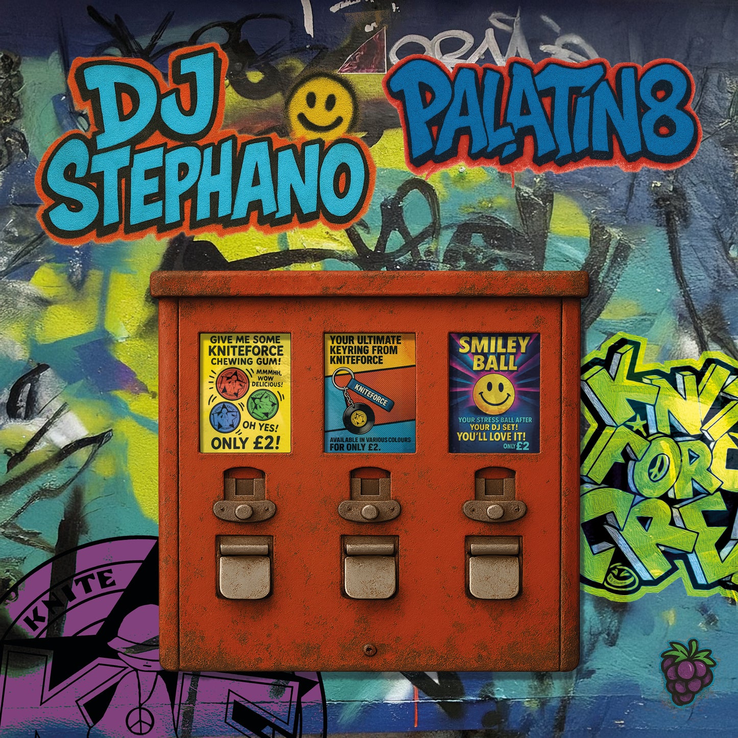 Dj Stephano - Palatin8 (Transparent Yellow Vinyl Version)