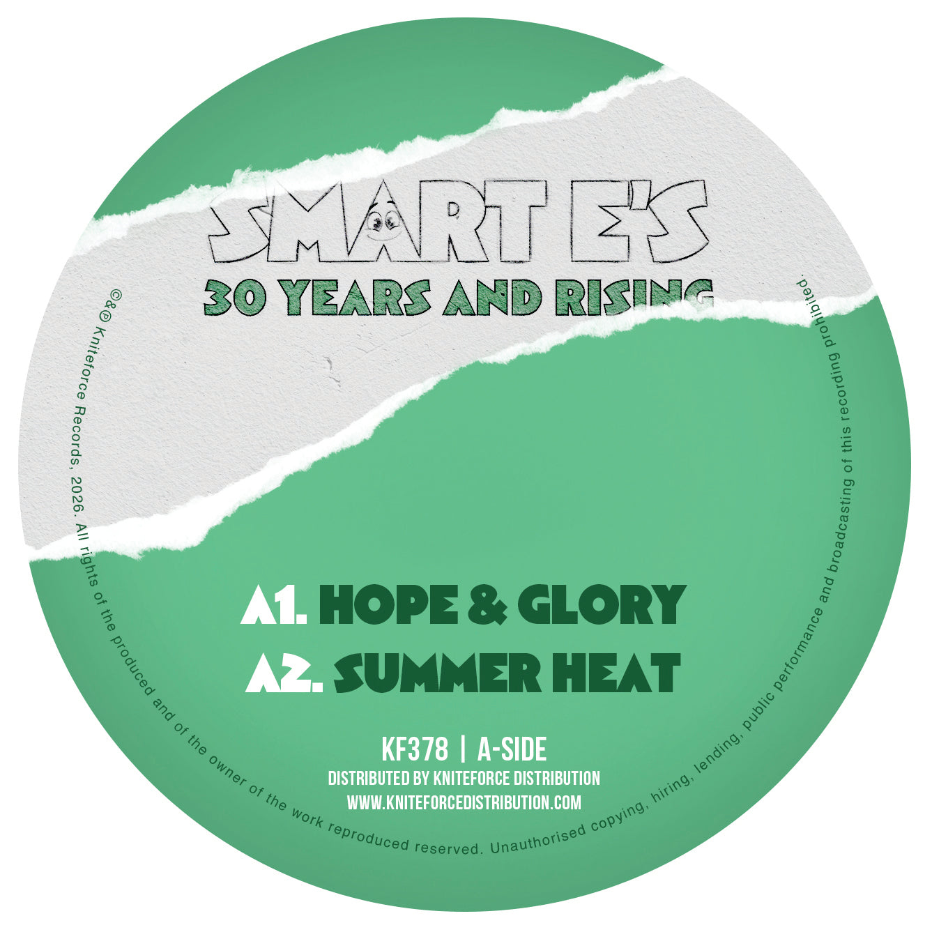 Smart E's - 30 Years And Rising (Black Hexadecagon Shaped Vinyl) (3x12" Vinyl)