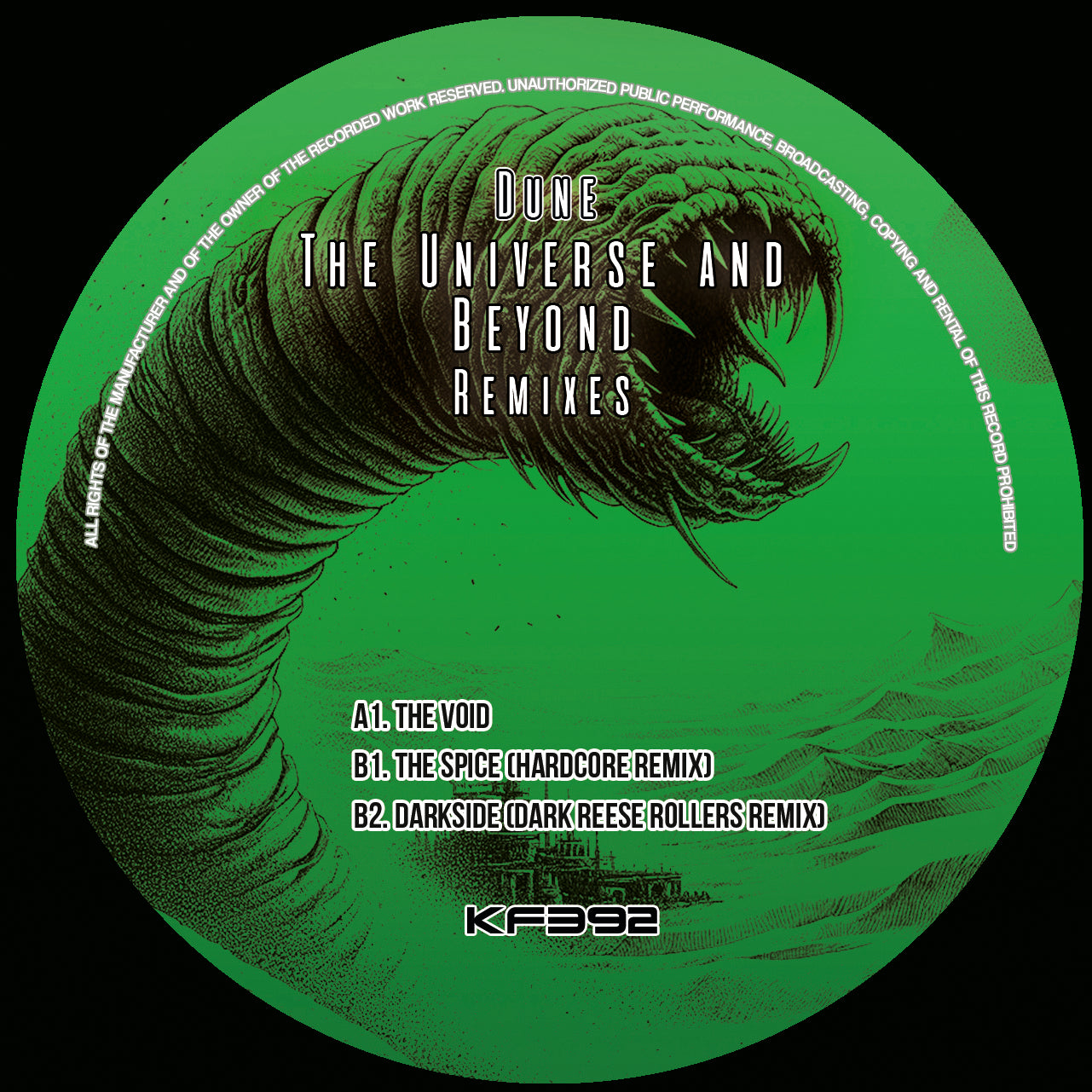 Dune - The Universe And Beyond Remixes [Transparent Green Vinyl Version]