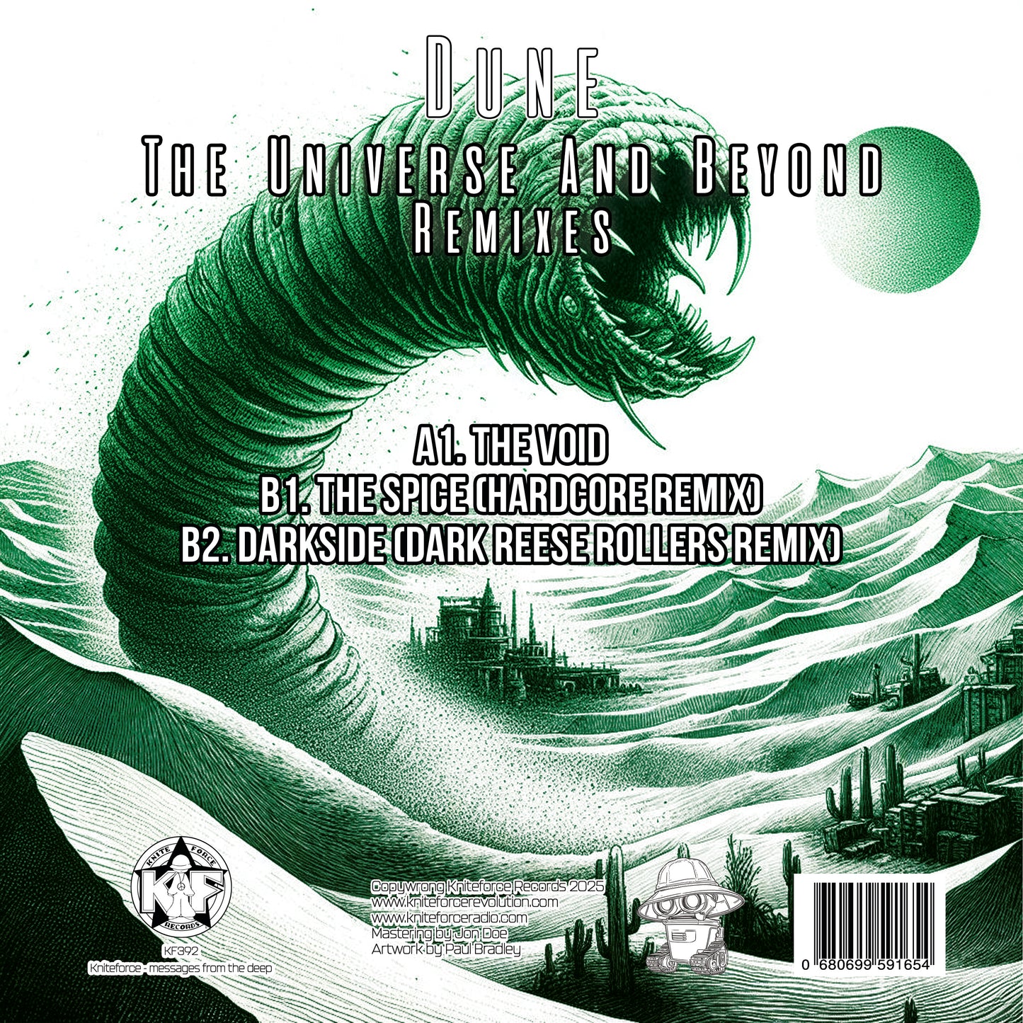 Dune - The Universe And Beyond Remixes [Transparent Green Vinyl Version]