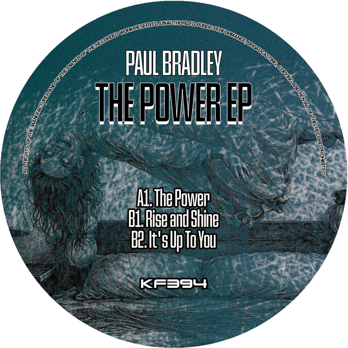 Paul Bradley - The Power EP (Black Vinyl Version)