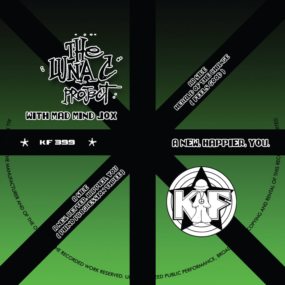 Luna-C With Mad Mind Jox - A New, Happier, You (10" Vinyl)