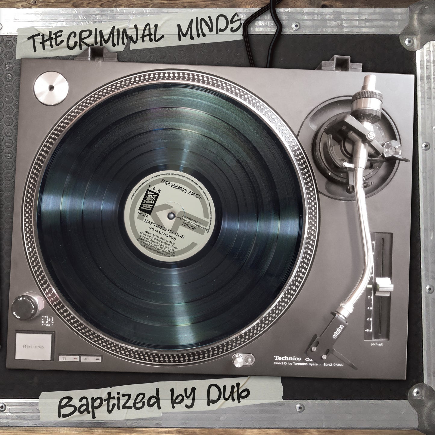 The Criminal Minds - Baptised By Dub / Virtual Reality (Remastered) (Black Vinyl)