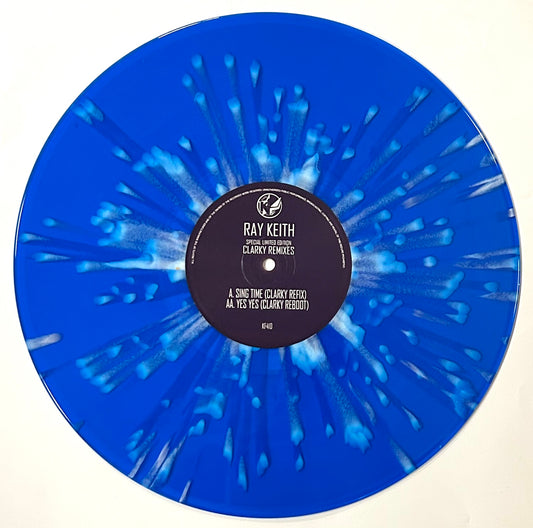 Ray Keith - Clarky Remixes (Blue and White Splatter Vinyl Version)