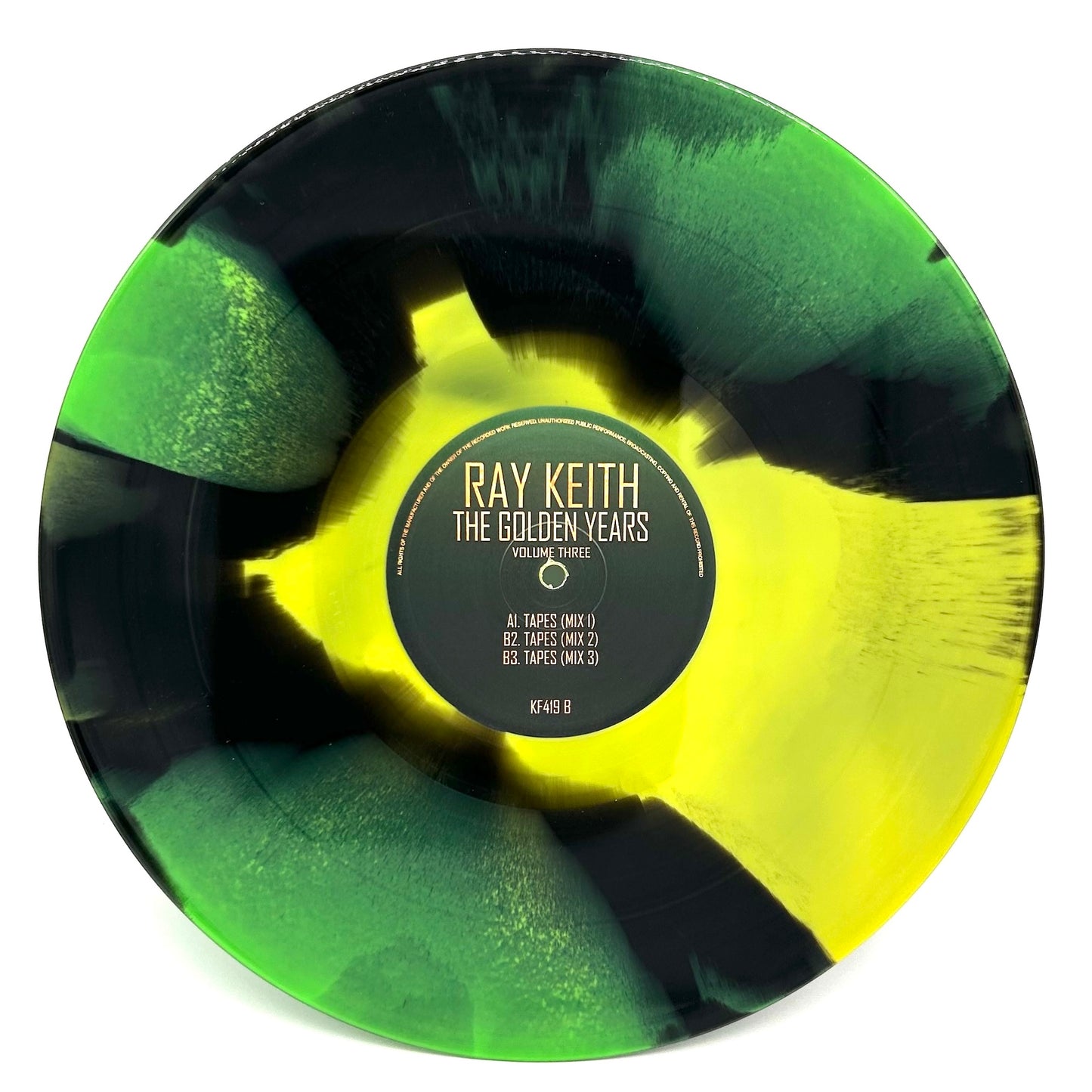 Ray Keith - The Golden Years Volume Three (Various Epic Colour Vinyl Version) (5x12" Vinyl)