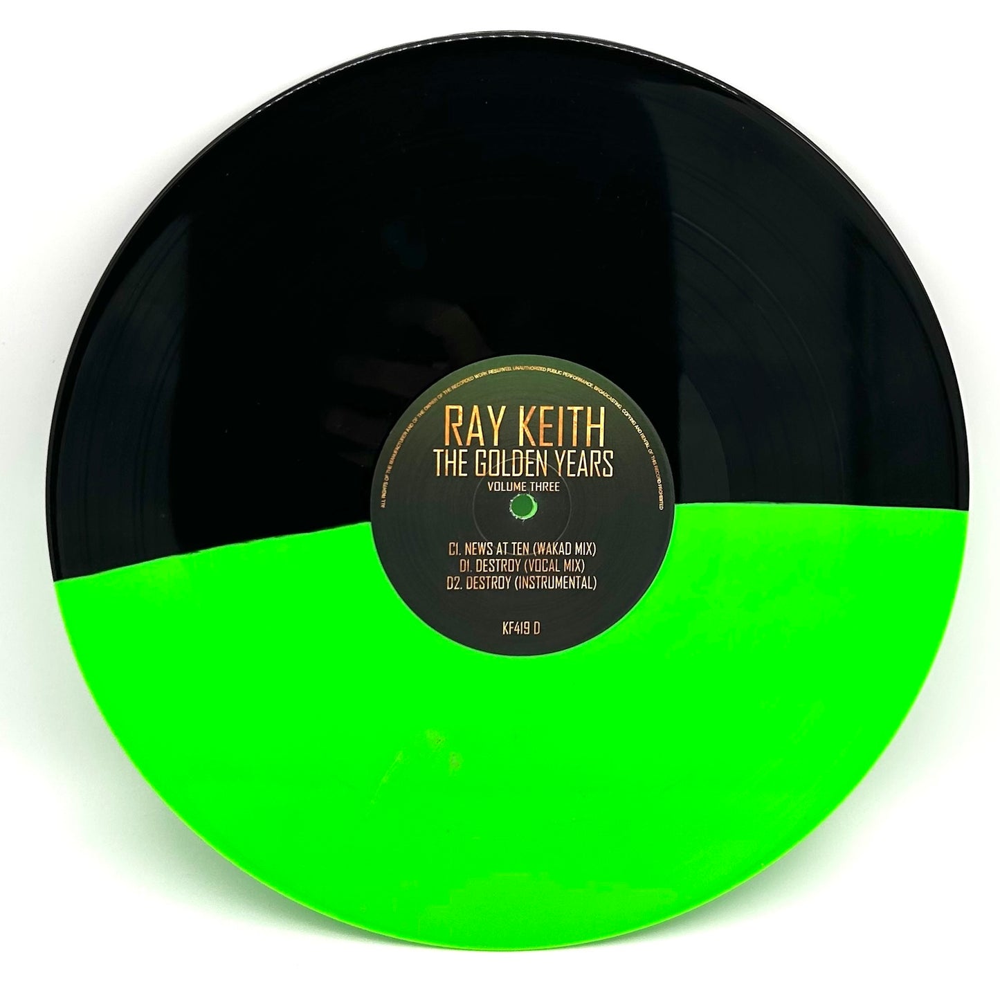 Ray Keith - The Golden Years Volume Three (Various Epic Colour Vinyl Version) (5x12" Vinyl)