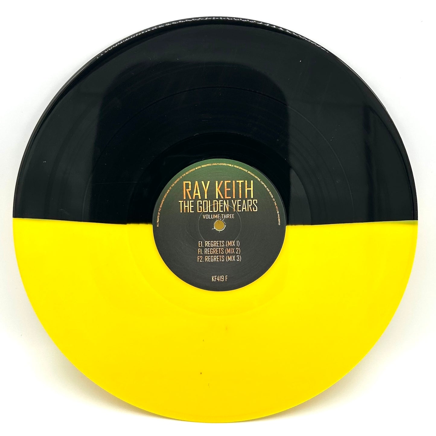 Ray Keith - The Golden Years Volume Three (Various Epic Colour Vinyl Version) (5x12" Vinyl)