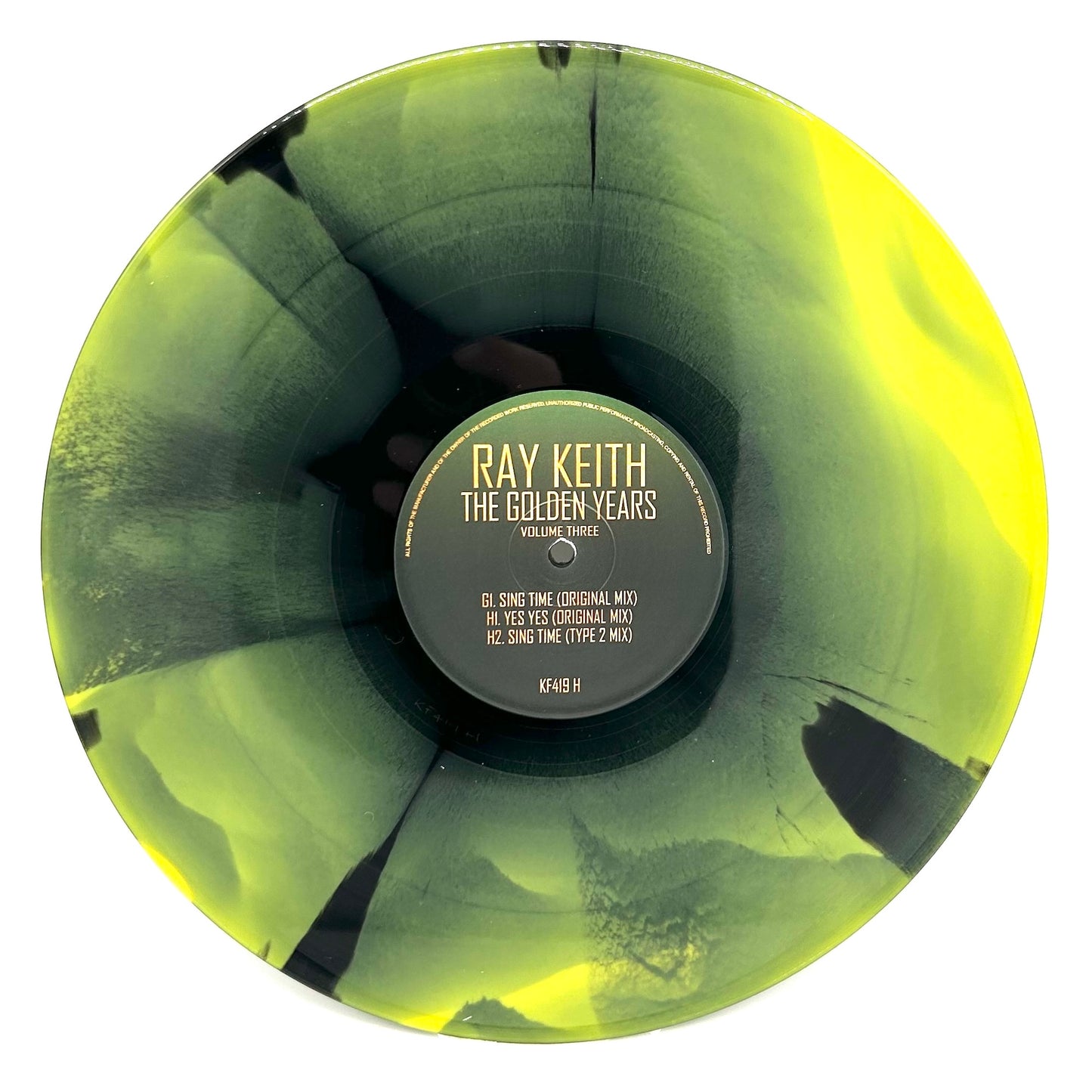 Ray Keith - The Golden Years Volume Three (Various Epic Colour Vinyl Version) (5x12" Vinyl)