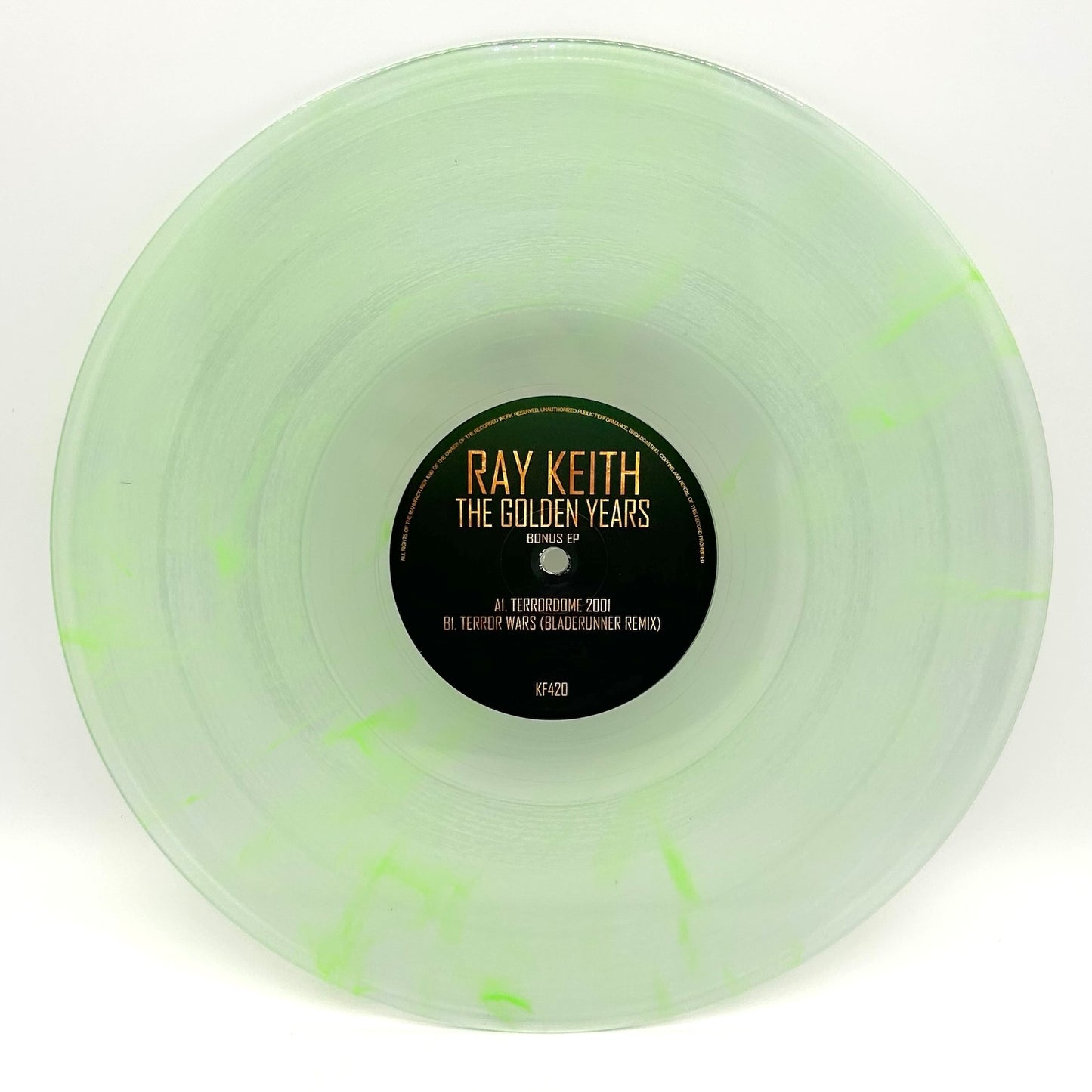 Ray Keith - The Golden Years Volume 3 Bonus EP (Clear Green Smoked Vinyl)