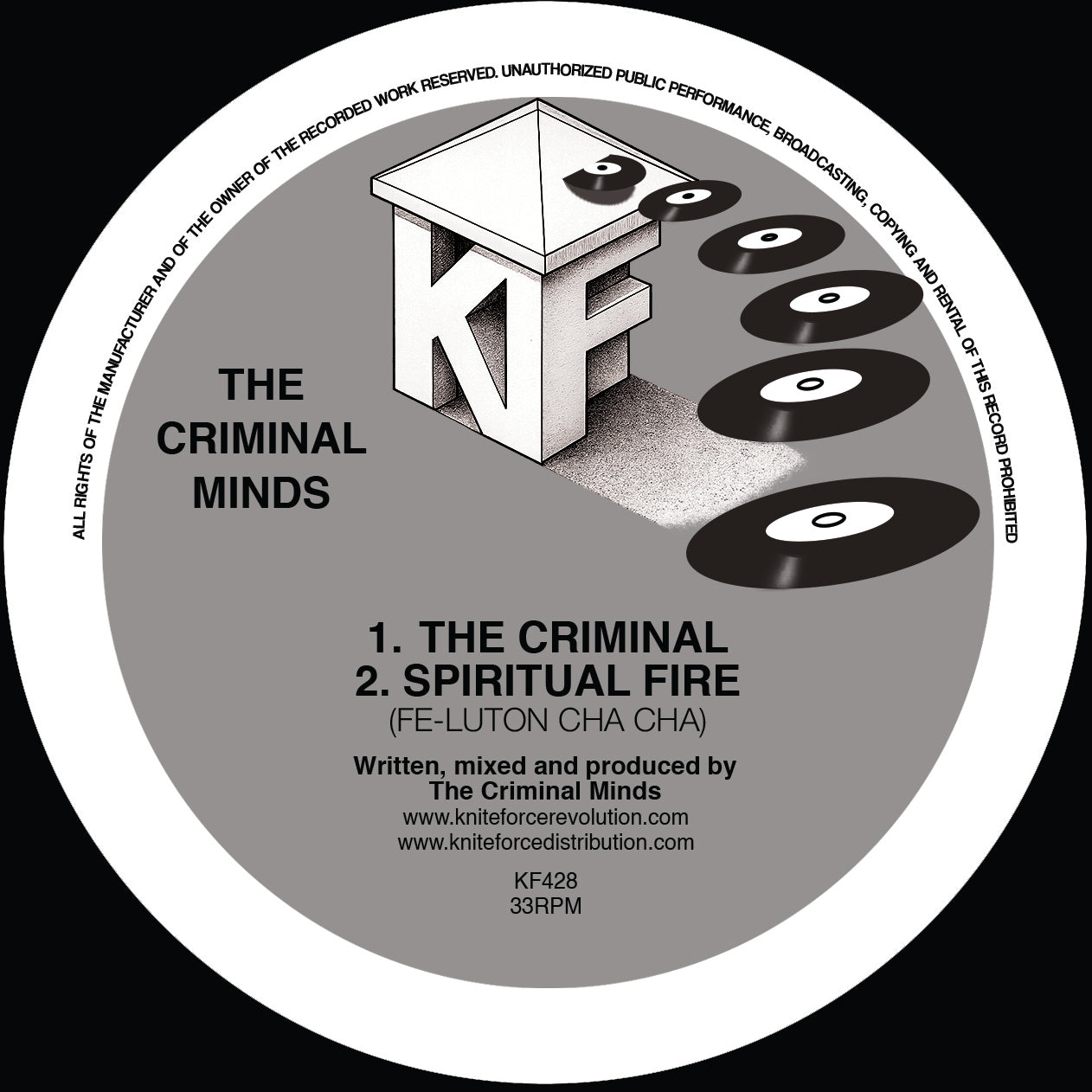The Criminal Minds - The Criminal EP (Remastered) (Black Vinyl)