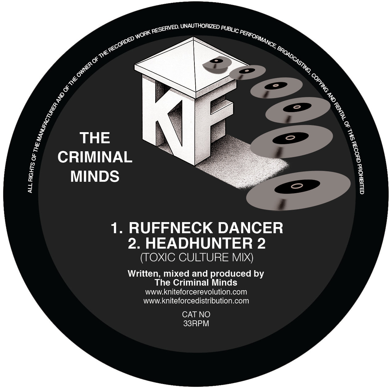 The Criminal Minds - The Criminal EP (Remastered) (Black Vinyl)