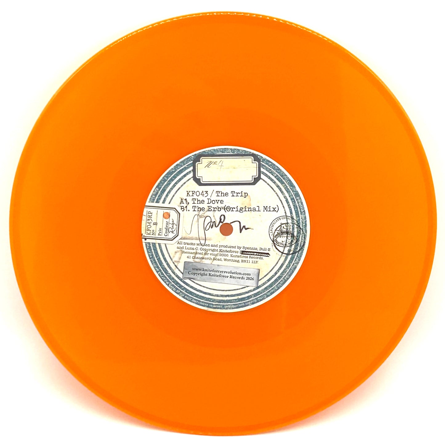 The Trip - The Dove Special Edition (10" Orange Vinyl)