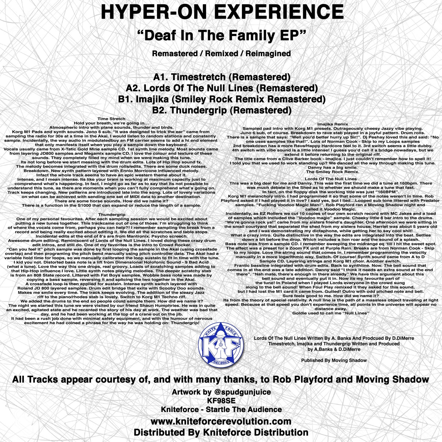 Hyper-On Experience - Deaf In The Family EP (Special Edition)